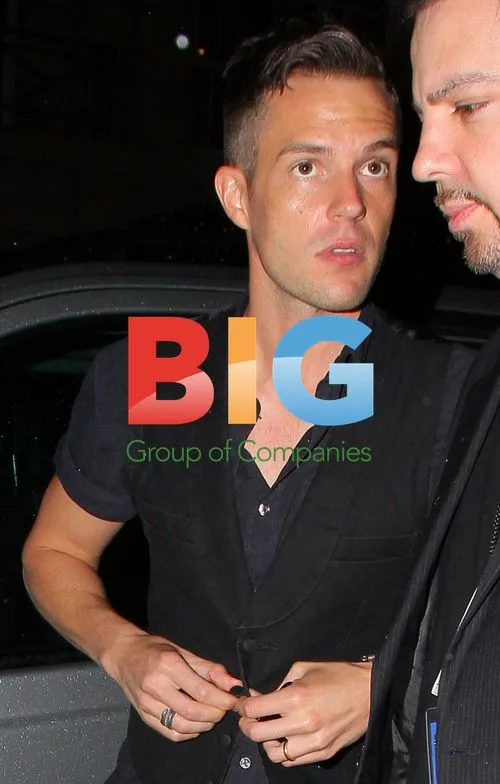 Brandon Flowers at Nobu in London