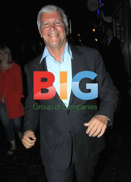 Larry Gagosian at The Box in London