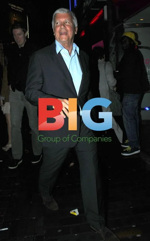 Larry Gagosian at The Box in London