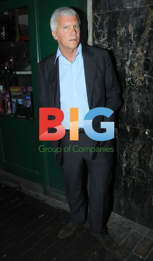 Larry Gagosian seen at The Box in London