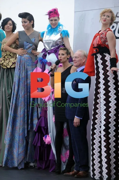 Heidi Klum and Tim Gunn on 'Project Runway'