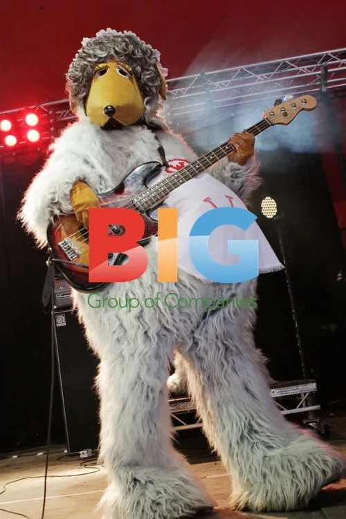 The Wombles perform at Glastonbury