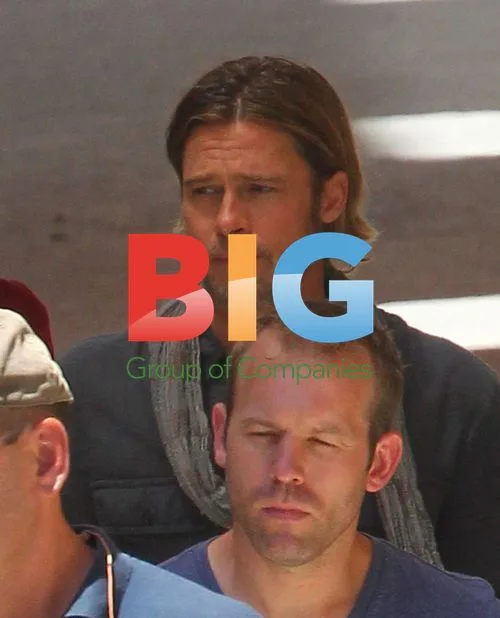 Brad Pitt on Word War Z Set