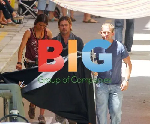 Brad Pitt on set of 'World War Z' in Malta