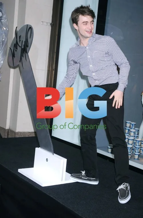 Daniel Radcliffe at Broadway show unveiling
