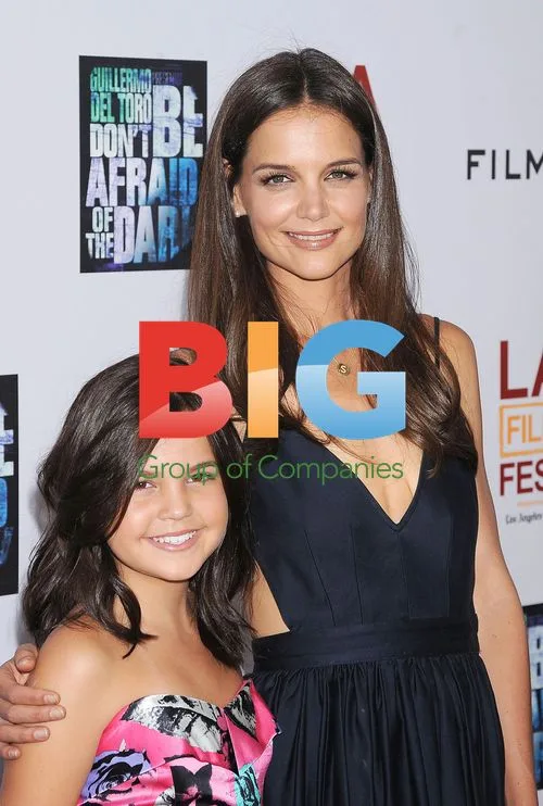 Bailee Madison and Katie Holmes at "Don't Be Afraid of The Dark" Premiere