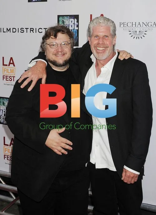 Guillermo del Toro and Ron Pearlman at "Don't Be Afraid of The Dark" LA Film Fest