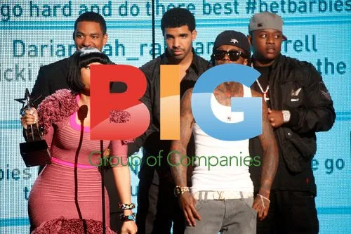 Nicki Minaj, Drake and Lil Wayne at BET Awards '11