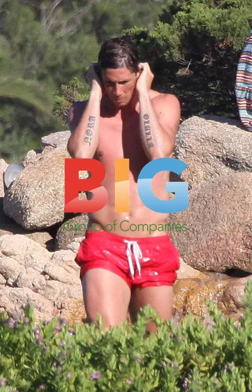 Fernando Torres on Holiday in Ibiza