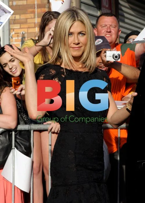 Jennifer Aniston tapes Jon Stewart in NYC