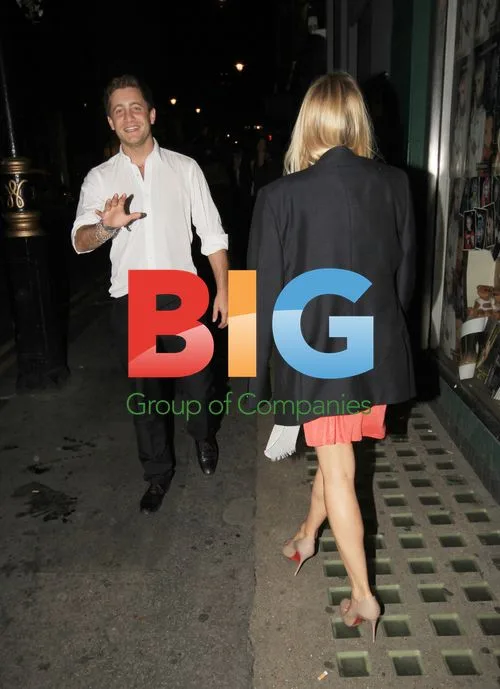 Celebrities at Groucho, London