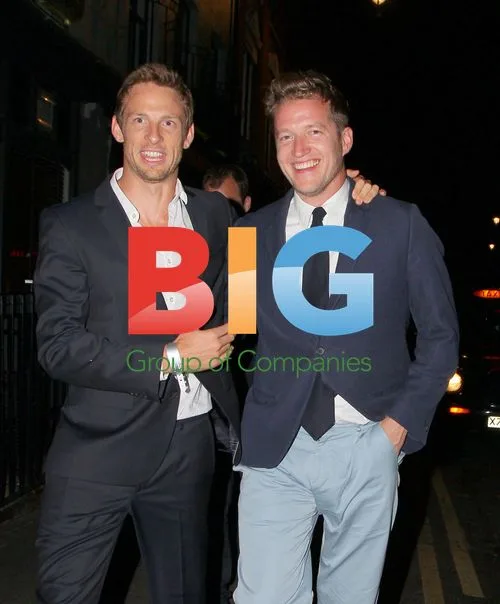 Jenson Button at Groucho Club