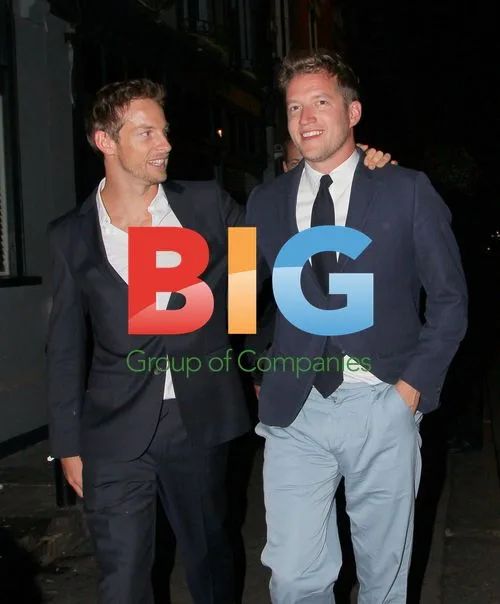 Jenson Button at Groucho Club