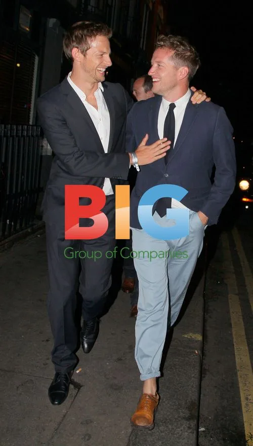Jenson Button at Groucho Club