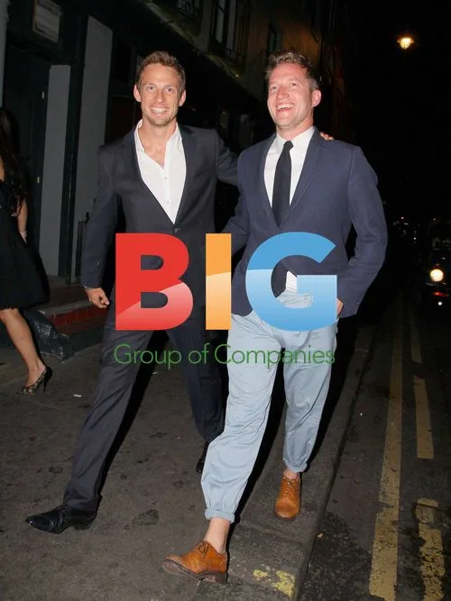 Jenson Button at Groucho Club