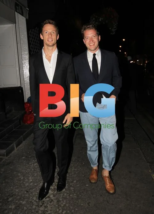 Jenson Button at Groucho Club
