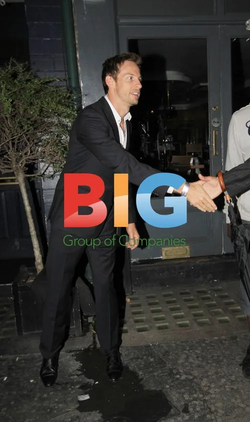 Jenson Button at Groucho Club