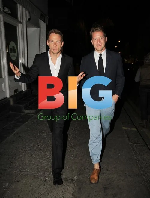 Jenson Button at Groucho Club