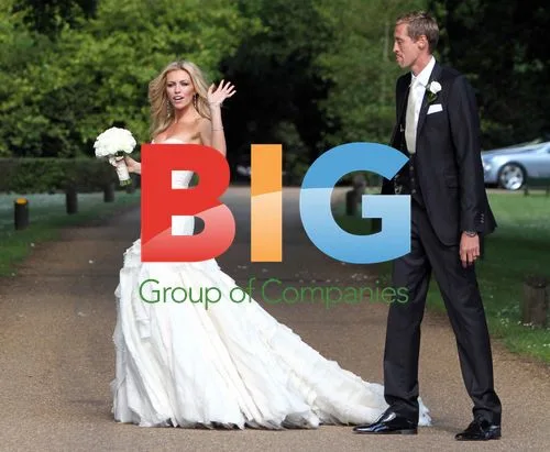 Peter Crouch and Abbey Clancy's Wedding