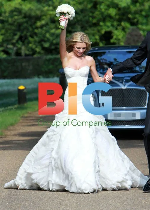 Peter Crouch and Abbey Clancy's Wedding