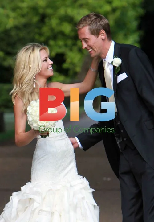 Peter Crouch and Abbey Clancy's Wedding
