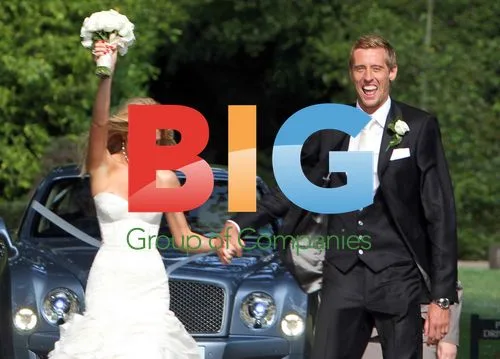 Peter Crouch and Abbey Clancy's Wedding