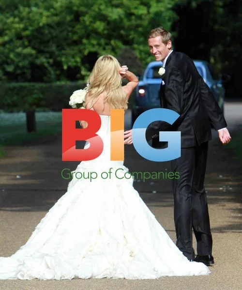 Peter Crouch and Abbey Clancy's Wedding