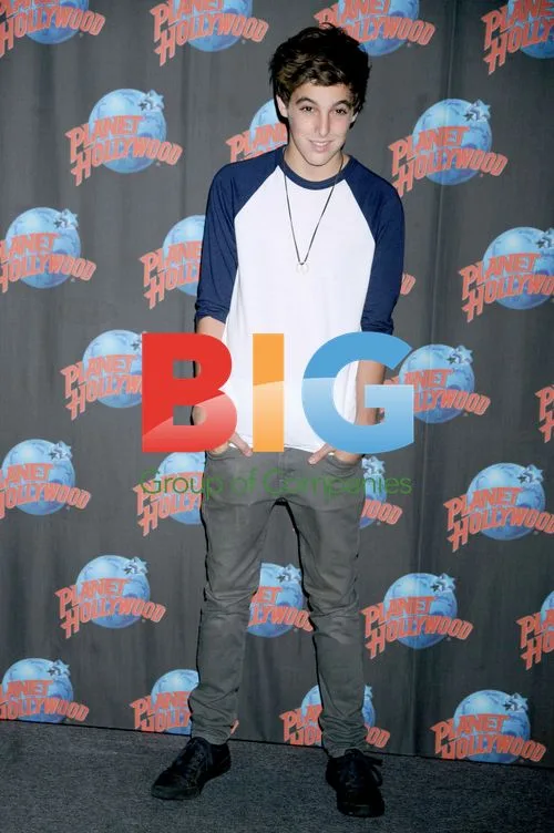 Singer Jackson Guthy at Planet Hollywood