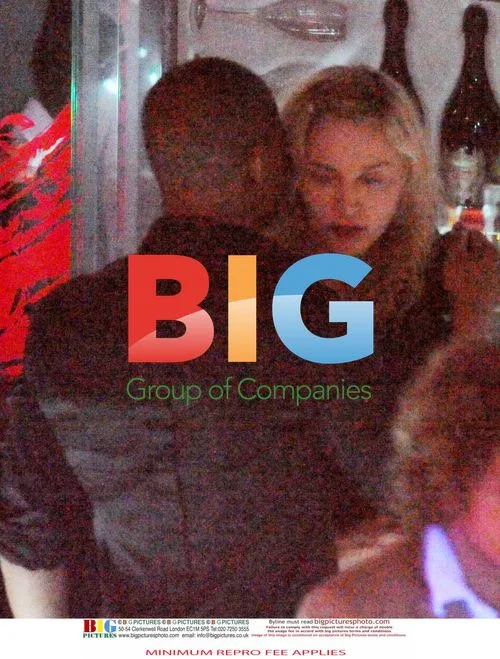 Madonna and Brahim Zaibat Kiss in Paris