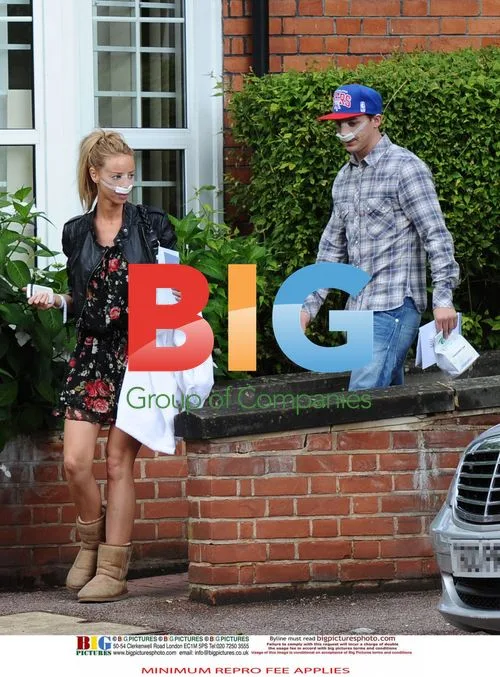 TOWIE Stars Kirk Norcross and Lauren Pope Seen After Nose Surgery