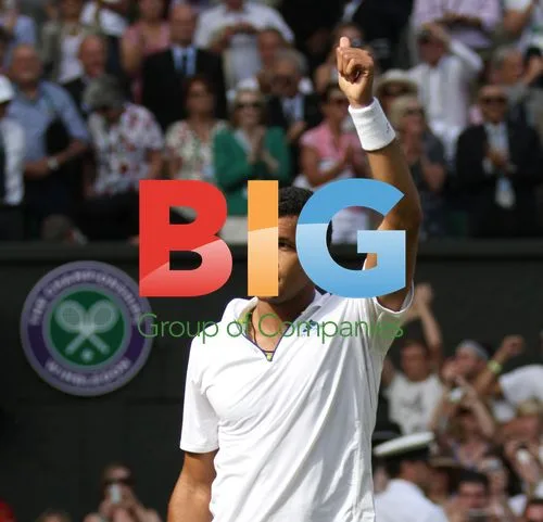 Tsonga at Wimbledon 2011