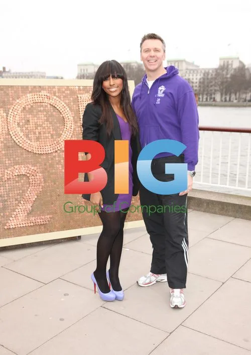 Alexandra Burke and Steve Backley in Coin Stacking