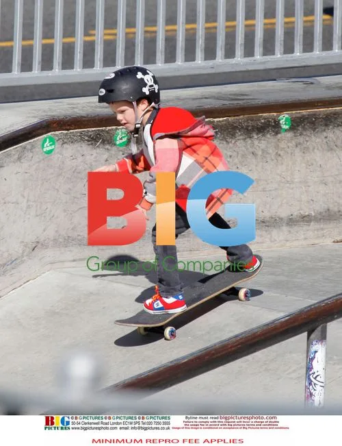 Beckham Boys at Skate Park