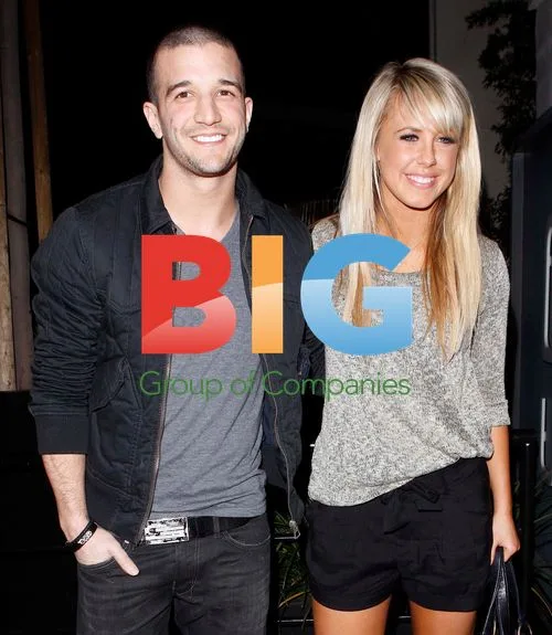 Mark Ballas and Chelsea Hightower at DWTS Cast Party