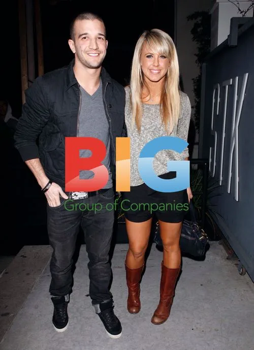 Mark Ballas and Chelsea Hightower at Dancing With the Stars Party