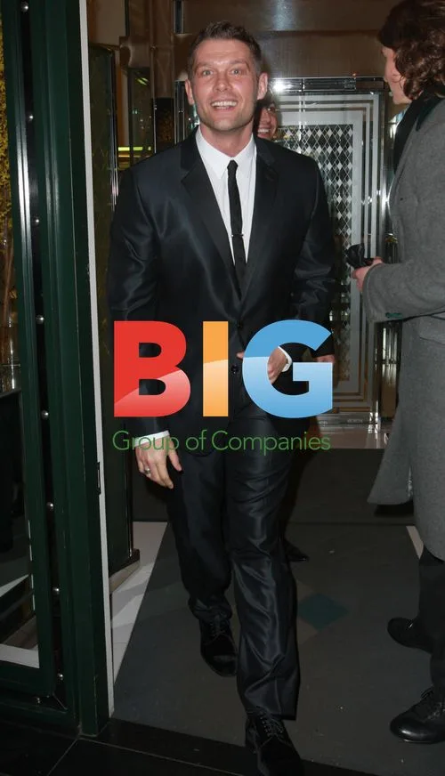 John Partridge Leaving The Ivy Club