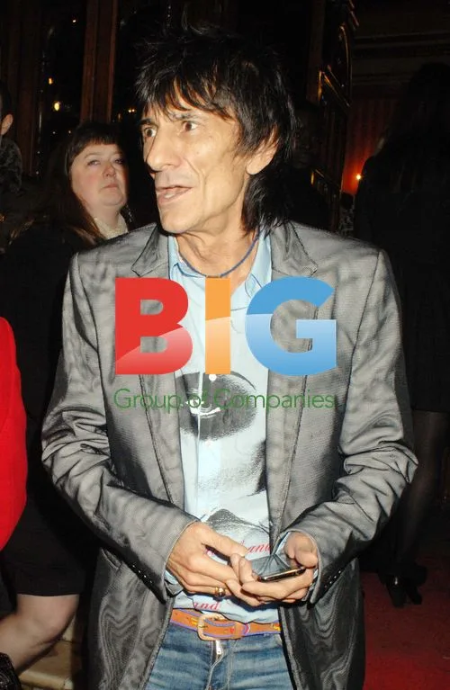 Ronnie Wood at Million Dollar Quartet Premiere