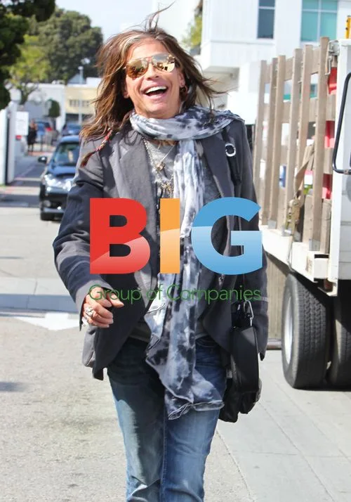 Steven Tyler out in Beverly Hills