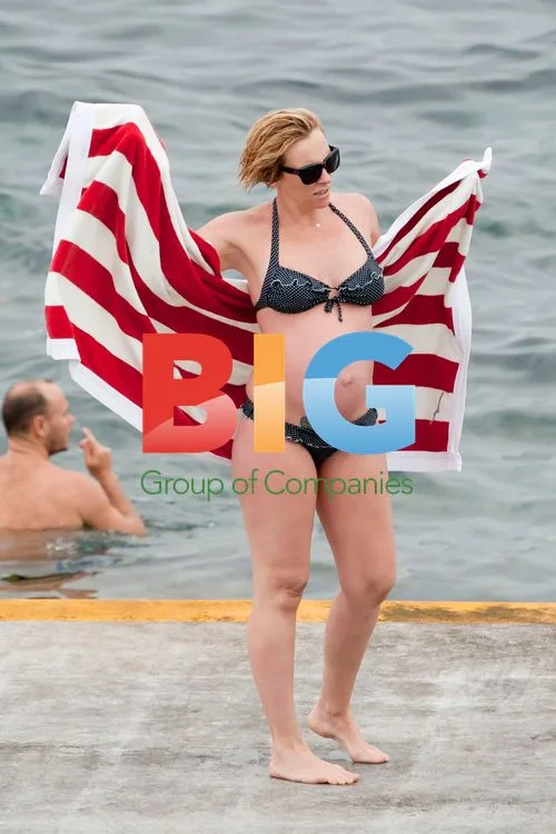 Toni Collette Pregnant in Sydney