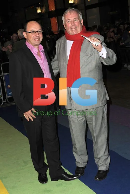 Christopher Biggins and Neil Sinclair at Wizard of Oz Premiere