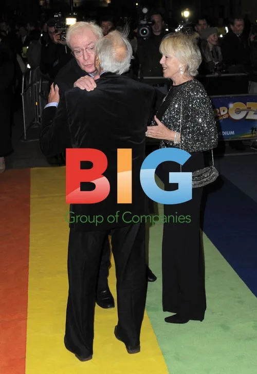 Michael Caine and Michael Winner at Wizard of Oz Opening