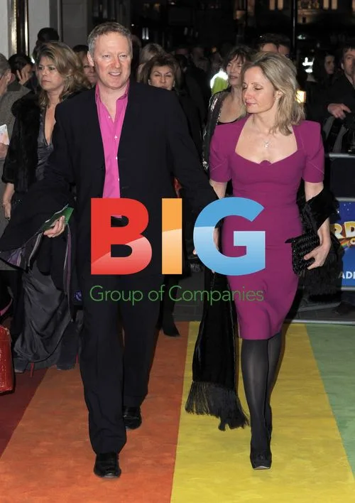 Rory Bremner and Tessa Campbell Fraser at Wizard of Oz opening