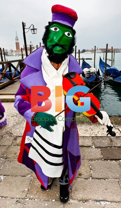 Fly of the Angel at Venice Carnival 2011