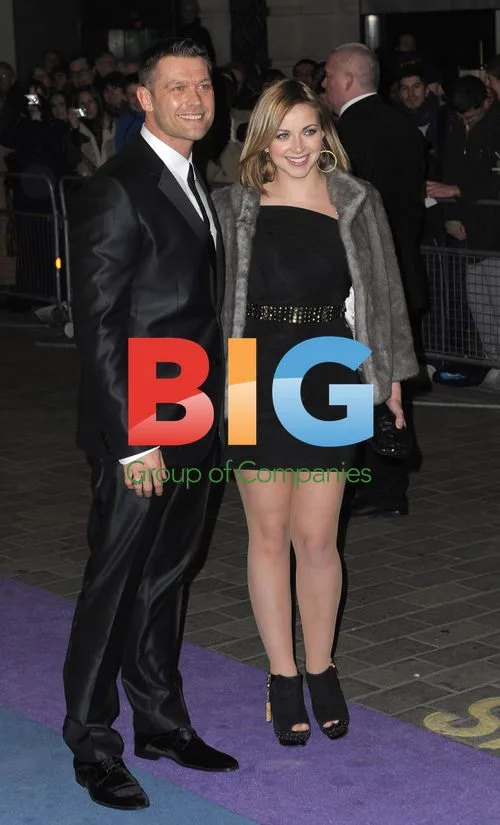 John Partridge and Charlotte Church at Wizard of Oz opening