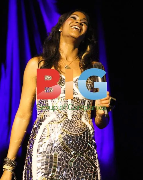 Shontelle supports Jason Derulo in London