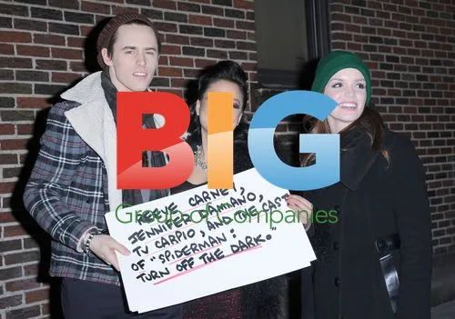 Reeve Carney, Teresa Carpio & Jennifer Damiano on Letterman