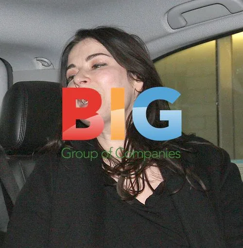Nigella Lawson Leaving Restaurant