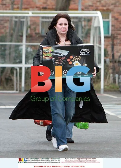 Coleen Nolan Shops at Argos and Sainsbury's