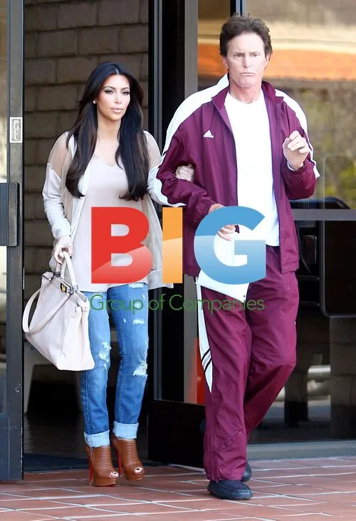 Kim Kardashian Picks Up Bruce Jenner