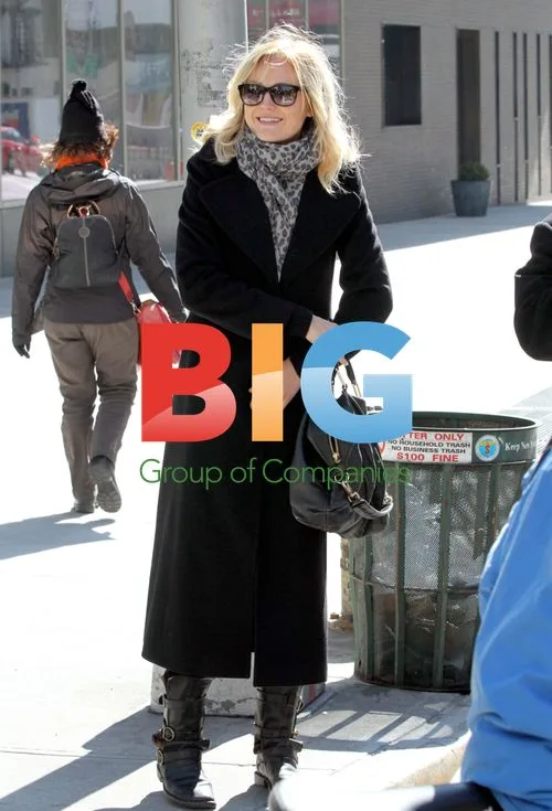 Malin Akerman out in NYC
